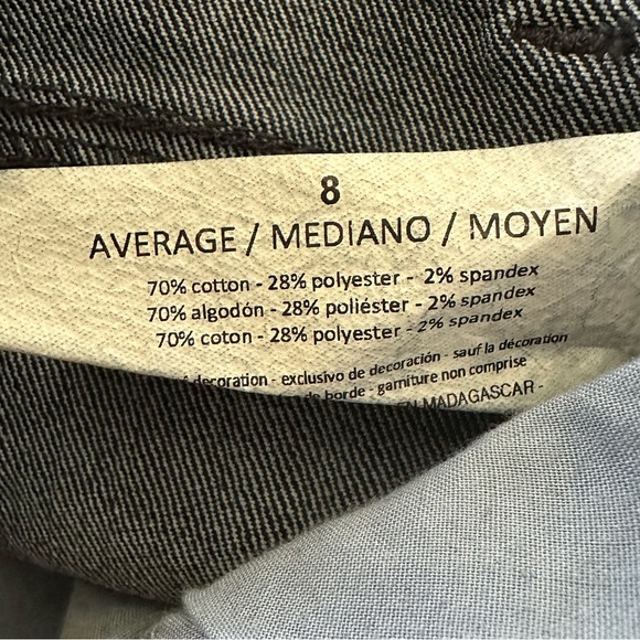 Gloria Vanderbilt Women’s Amanda Jeans Blue Size 8 NWT - Picture 9 of 10